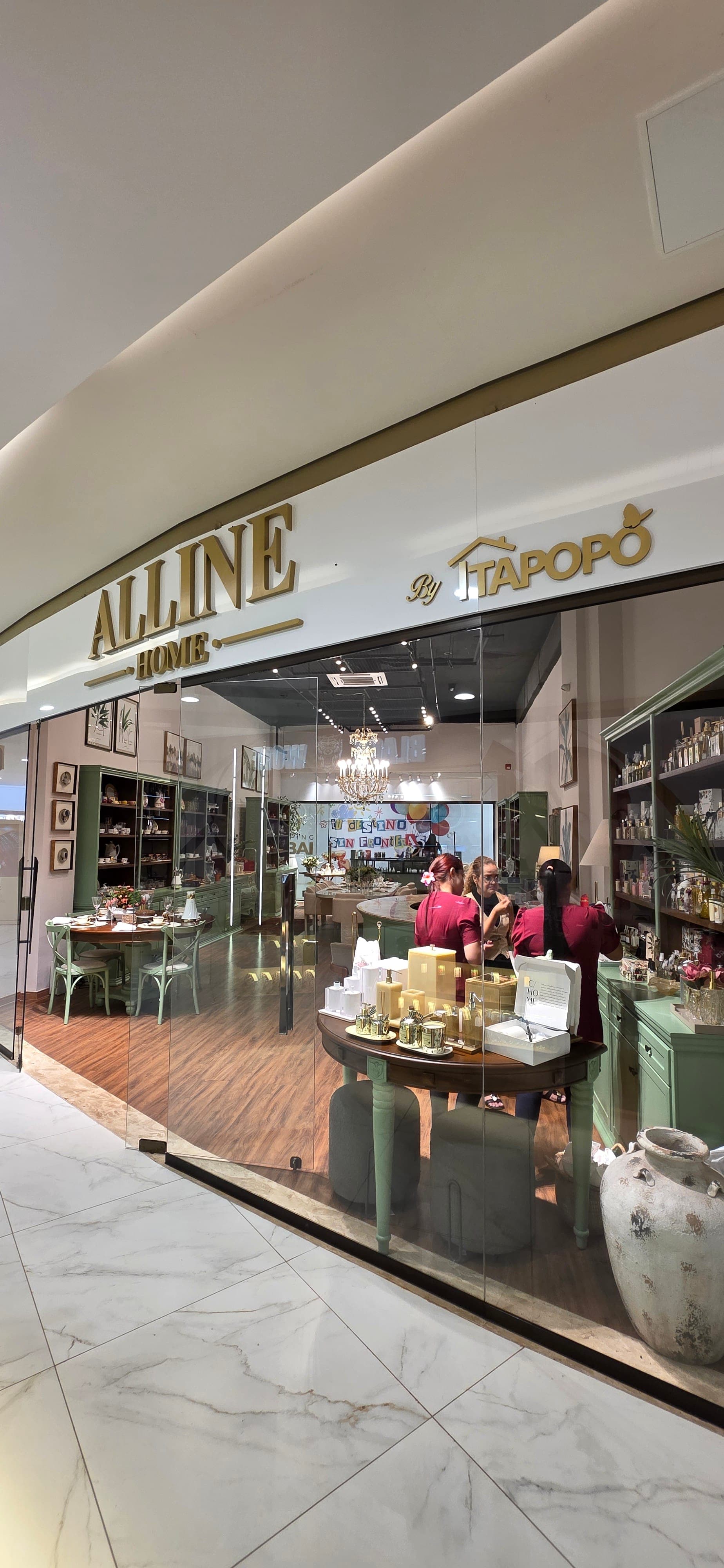 Loja Alline Home no Shopping Dubai