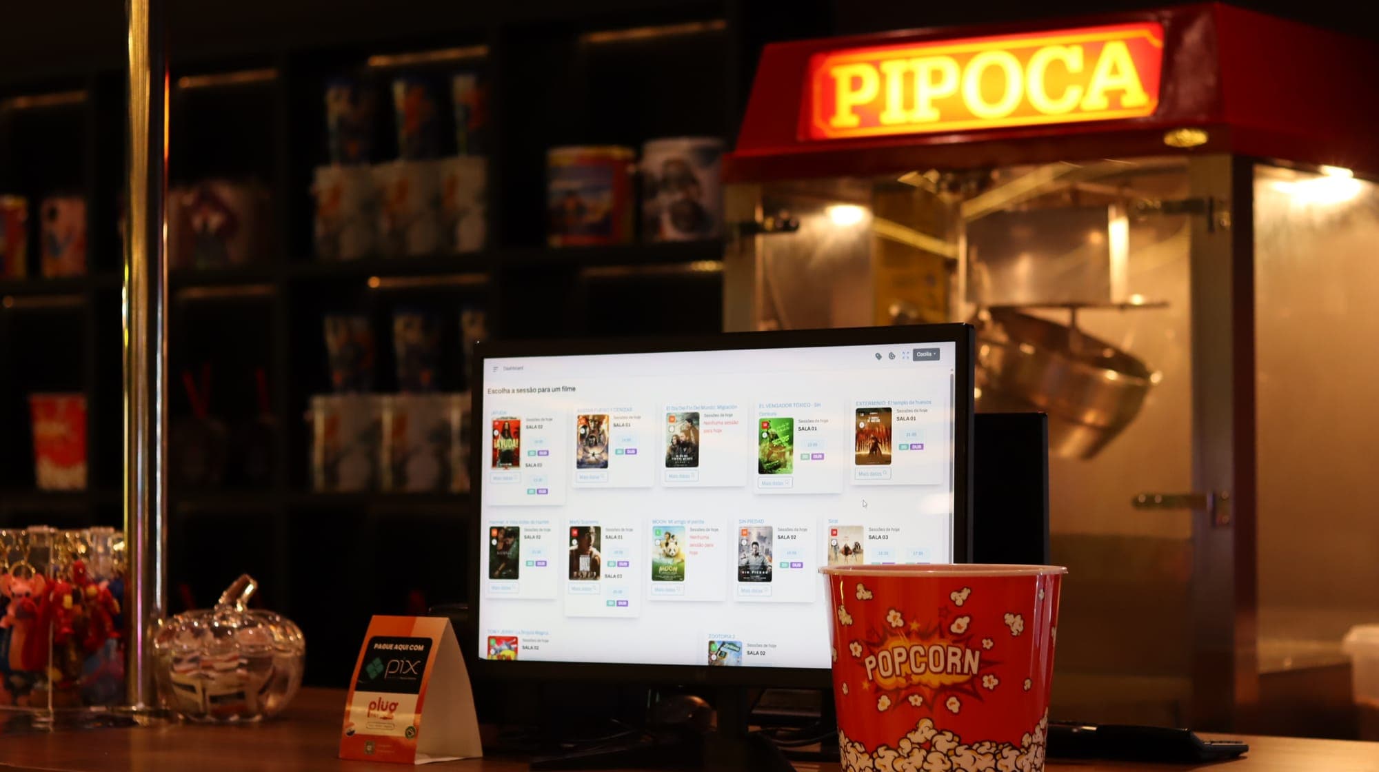 Loja CineX no Shopping Dubai