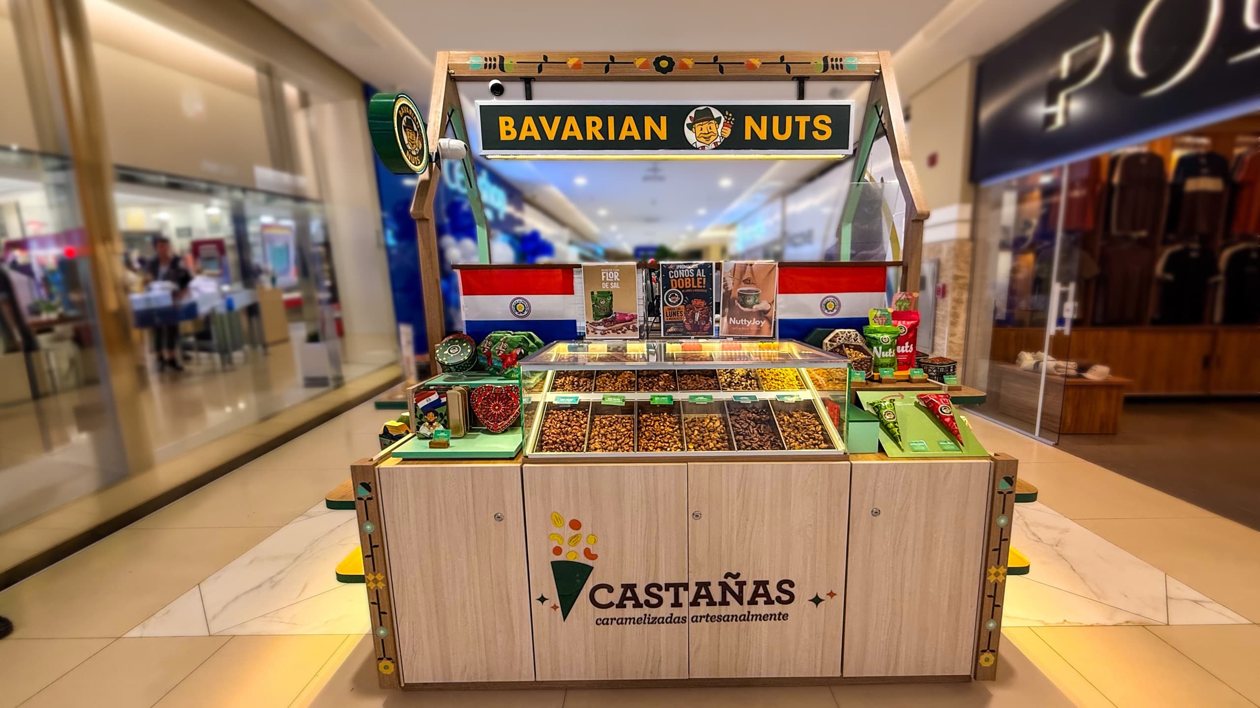 Loja Bavarian Nuts no Shopping Dubai
