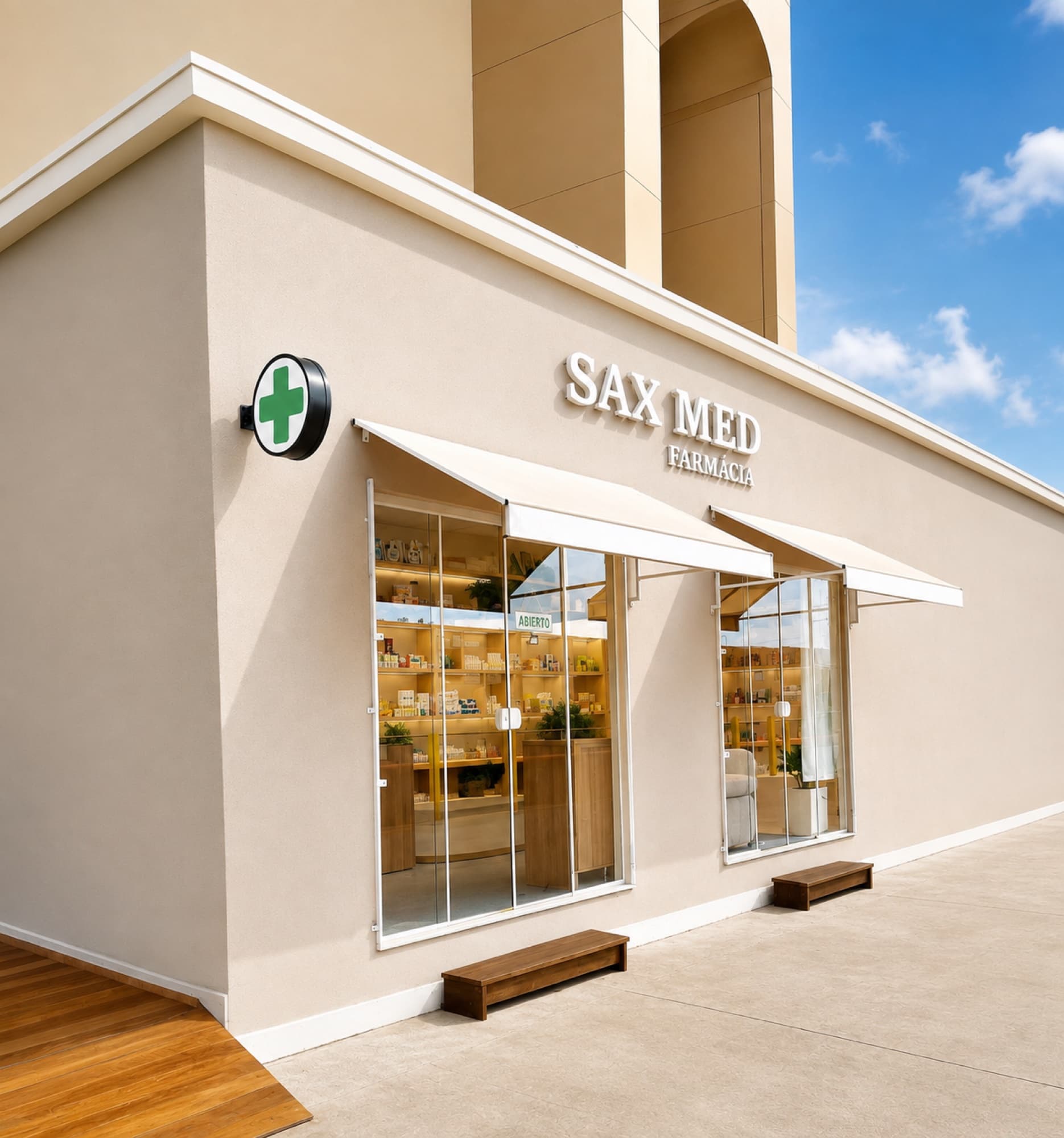 Loja SaxMed no Shopping Dubai
