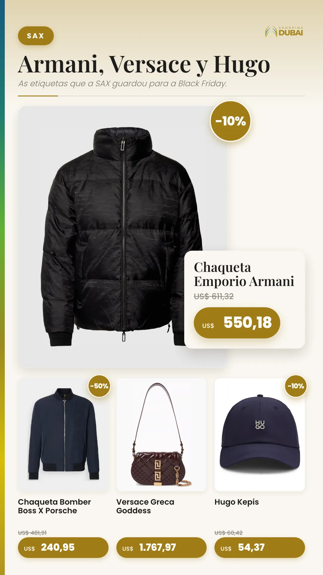 Catálogo de Ofertas · Black Friday — Shopping Dubai — 10/21