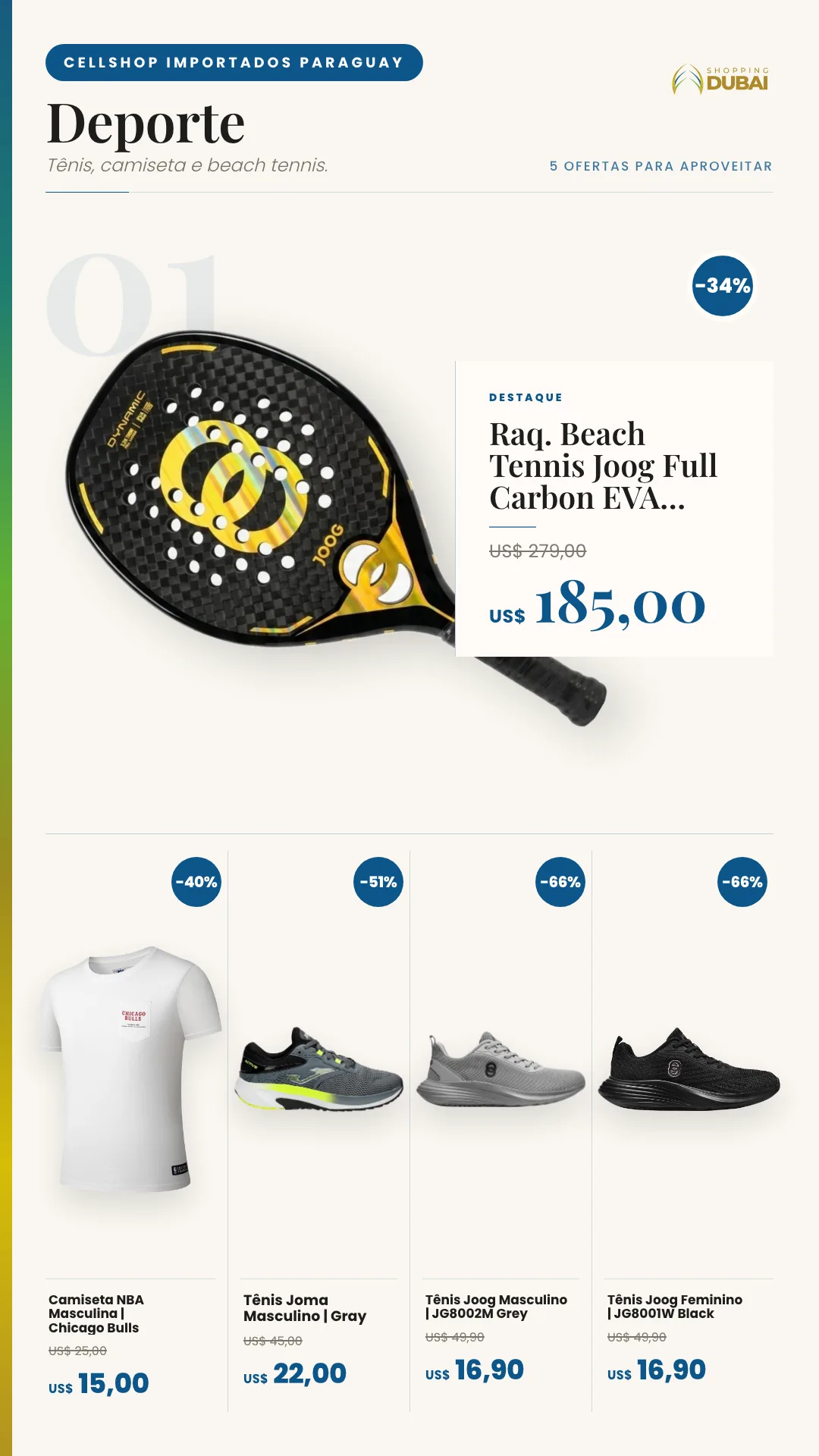 Catálogo de Ofertas · Black Friday — Shopping Dubai — 11/21